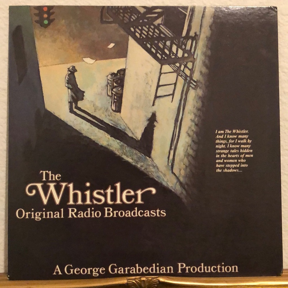 The Whistler Original Radio Broadcast Vinyl Lp '75